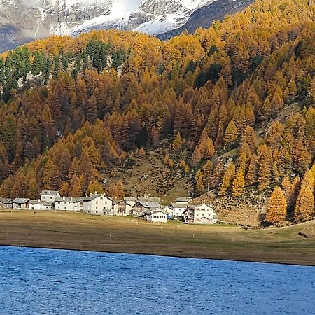 Hotel Ristorante Lagrev Maloja Bagian luar foto